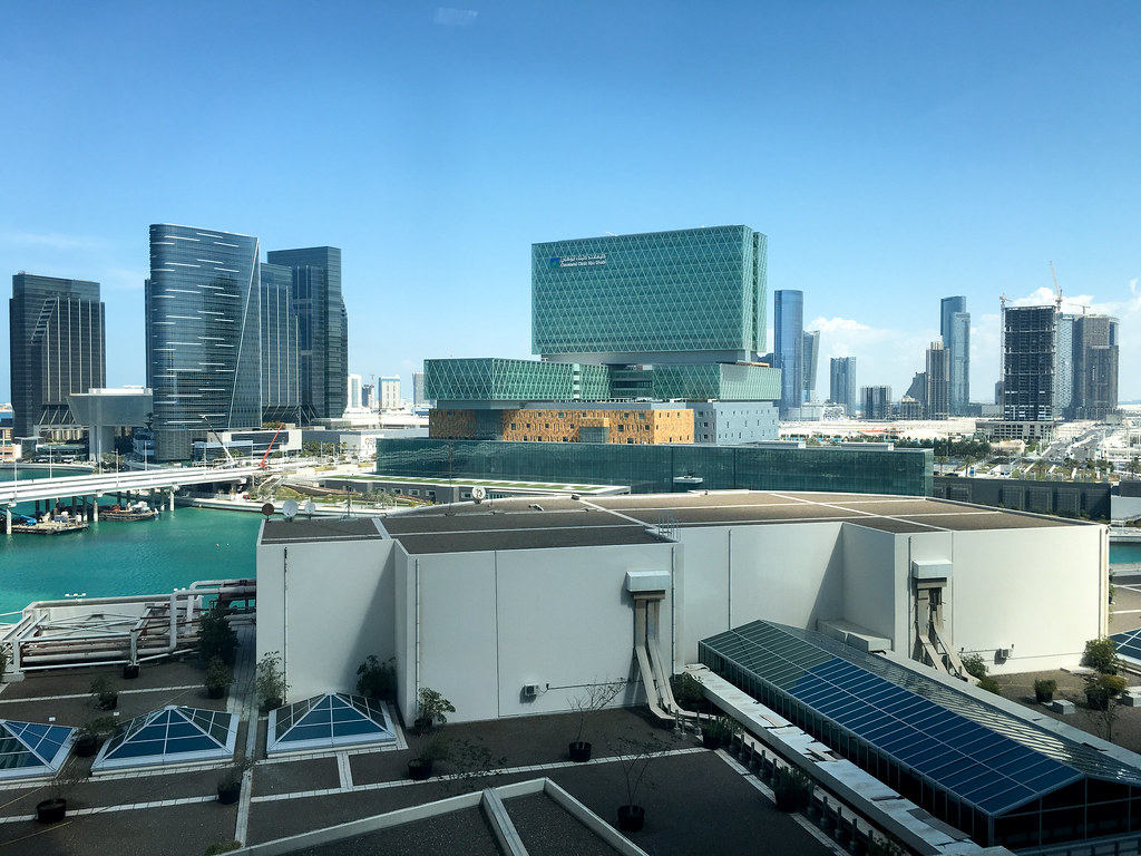 Rascacielos de Al Maryah Island, la zona de los rooftops de Abu Dabi